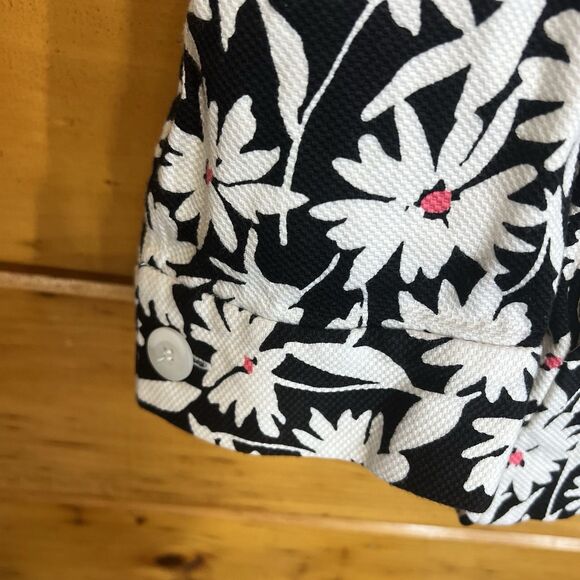 Appleseed’s Floral Cardigan Womens 14 Petite Textured Button Front Jacket - Picture 3 of 4